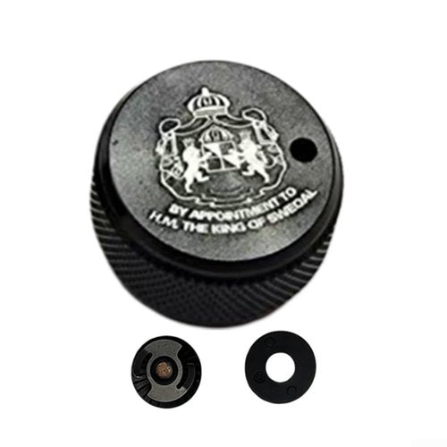 Spool Mechanical Knob FOR ABU3/3.5/4/P5 Spool Aluminum Alloy Mechanical BRAKE KNOB With Internal Sound Baitcast Reel, Fishing Reel Replacement Parts(black)