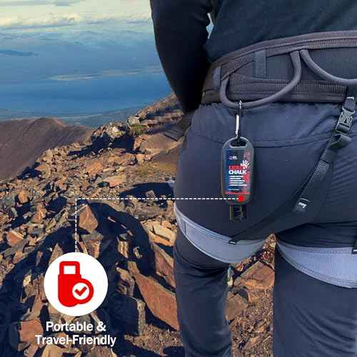 Liquid Chalk ? Weightlifting, Gym, Rock Climbing, Body Bouldering, Gymnastics,Calisthenics Pole Grip, Strong Grip Chalk Climbing Chalk for Dry Hands