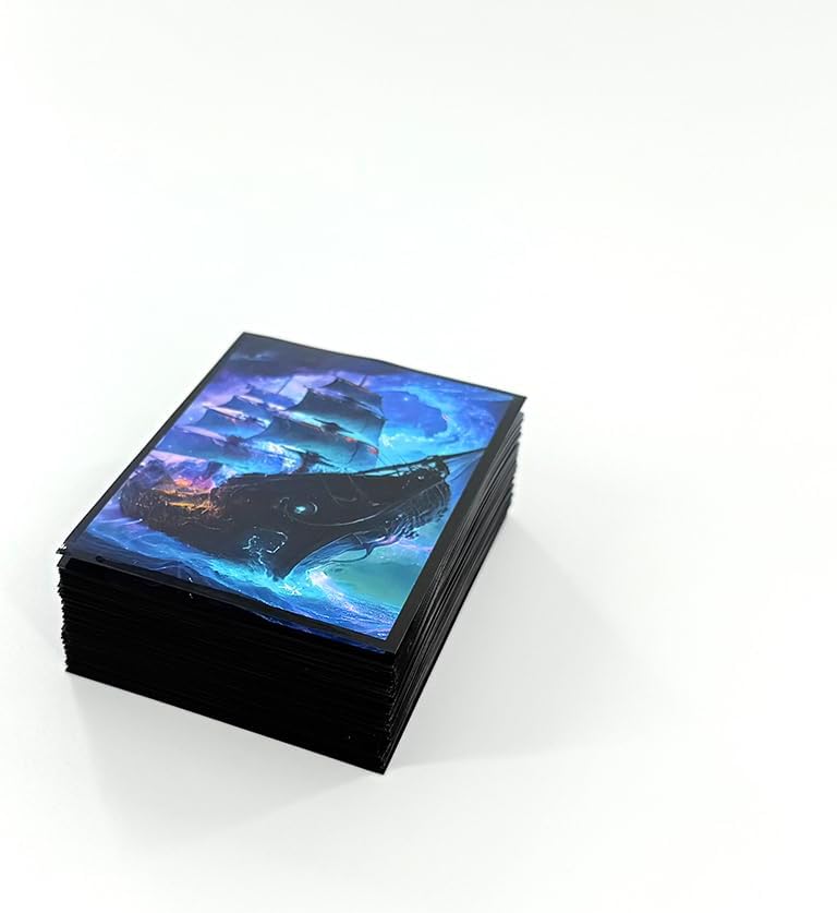 100 PCS MTG Card Sleeves, TCG Card Protective Sleeves Size is 2.6 x 3.6 in Applicable to OCG CCG DTCG PTCG, Fit Standard Size Cards - Ship
