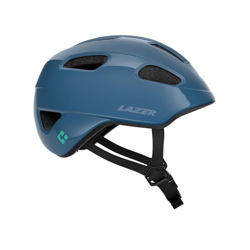 LAZER Nutz 2.0 KinetiCore Kids Bike Helmet, Lightweight Bicycling Helmet for Children, Youth Unisex Cycling Head Gear, Steel Blue, One Size