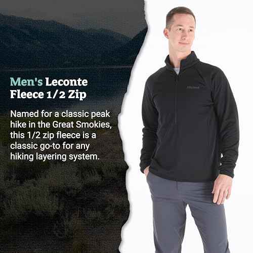 MARMOT mens Leconte Fleece 1/2 Zip
