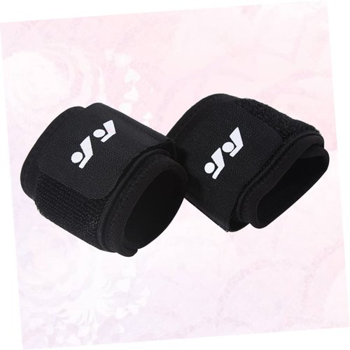 SAFIGLE 1Pc Breathable Fitness Wrist Guard for Sports Weightlifting and Basketball Comfortable Elastic Support Band for Hand Protection Black