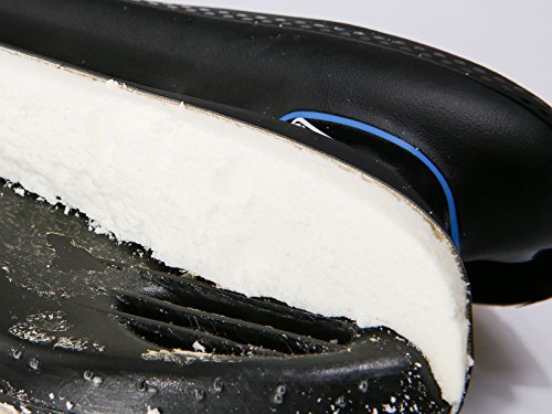 Comfortable Bike Saddle Mountain Bicycle Seat with Ventilation - Black/Red