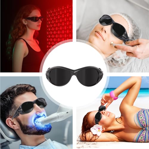 Red Light Therapy Glasses IPL 200-2000nm Eye Protection for Tanning & Light Therapy