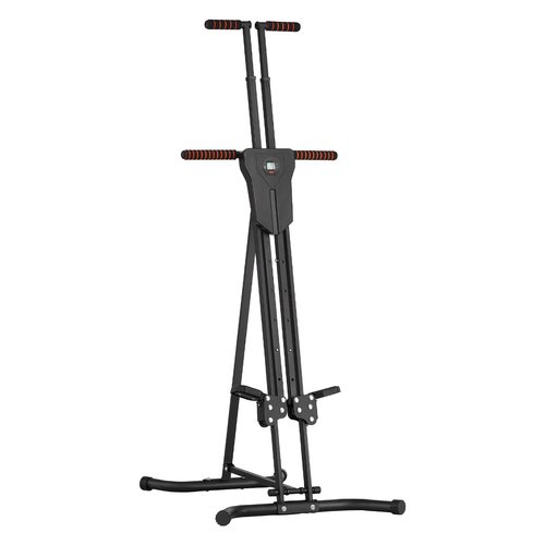 Happybuy Stair Stepper, Vertical Climber for Home Gym Exercise,Step Range Exercise Machine, Compact Folding Cardio Climber, Full-Body Workout Climber with Height Adjustable Handlebar