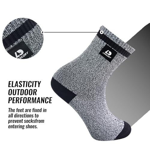 LEAKDRYWaterproofSocks,Breathable,Lightweight,Hiking,Running,Fishing,Unisex