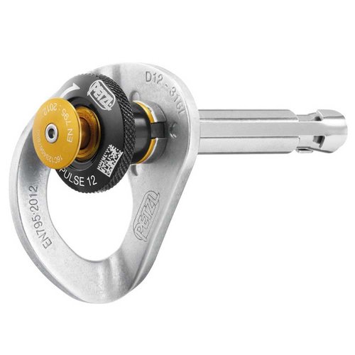 Petzl, Coeur Pulse 12 Mm, Removable Anchoring with Locking Function, Multicolored, U, Unisex Adult