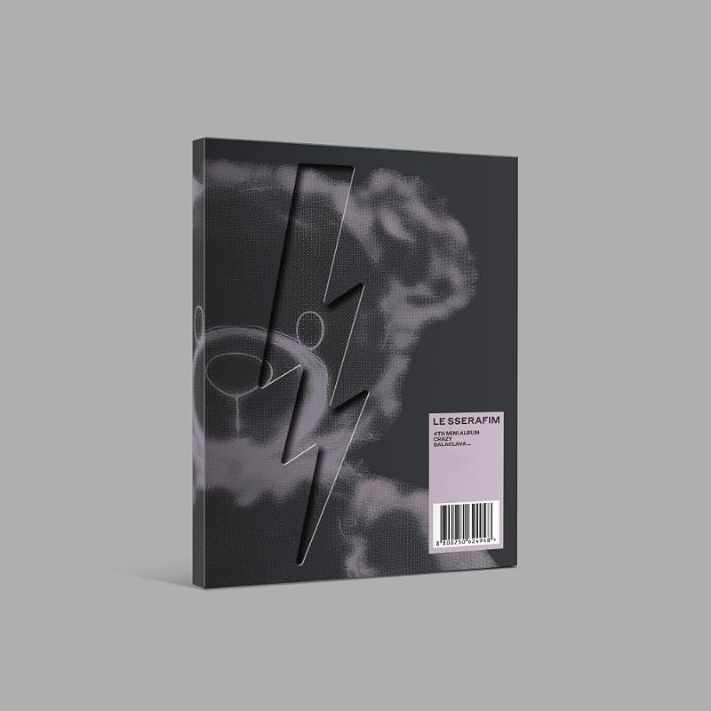 Genie Music LE SSERAFIM Crazy Balaclava Ver. Album CD + Photocard Set