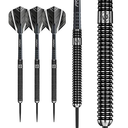 WINMAU Black Diamond Darts - Diamond Fusion - Bomb - 23G - Includes Darts Corner Checkout Card