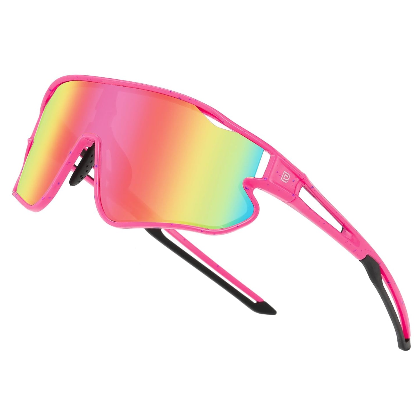DUCO Kids Youth Baseball Sunglasses for Boys Girls Age 8-16 Polarized UV400 Protection Sports Cycling Glasses DK268