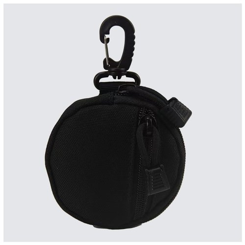 Small Tactical MOLLE Pouch - EDC Organizer for Coin/Wallet/Keys/Earphones(Black)