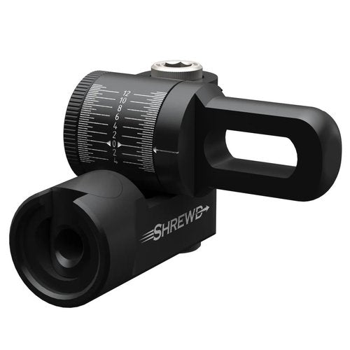 Shrewd SMAVB1ATLASMBK Atlas V-Bar Matte Black Single Archery Bow Stabilizer
