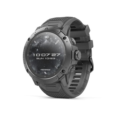 COROS VERTIX 2S Adventure GPS Watch, 40 Days Battery Life, GPS Navigation with Global Offline Maps, Route Planner, Heart Rate Monitor, Rock Climbing, Skiing, Running, Biking - Space Black
