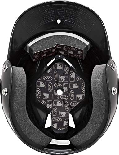 Youth Baseball Helmet - Coolflo Black with Ventilation - OSFM