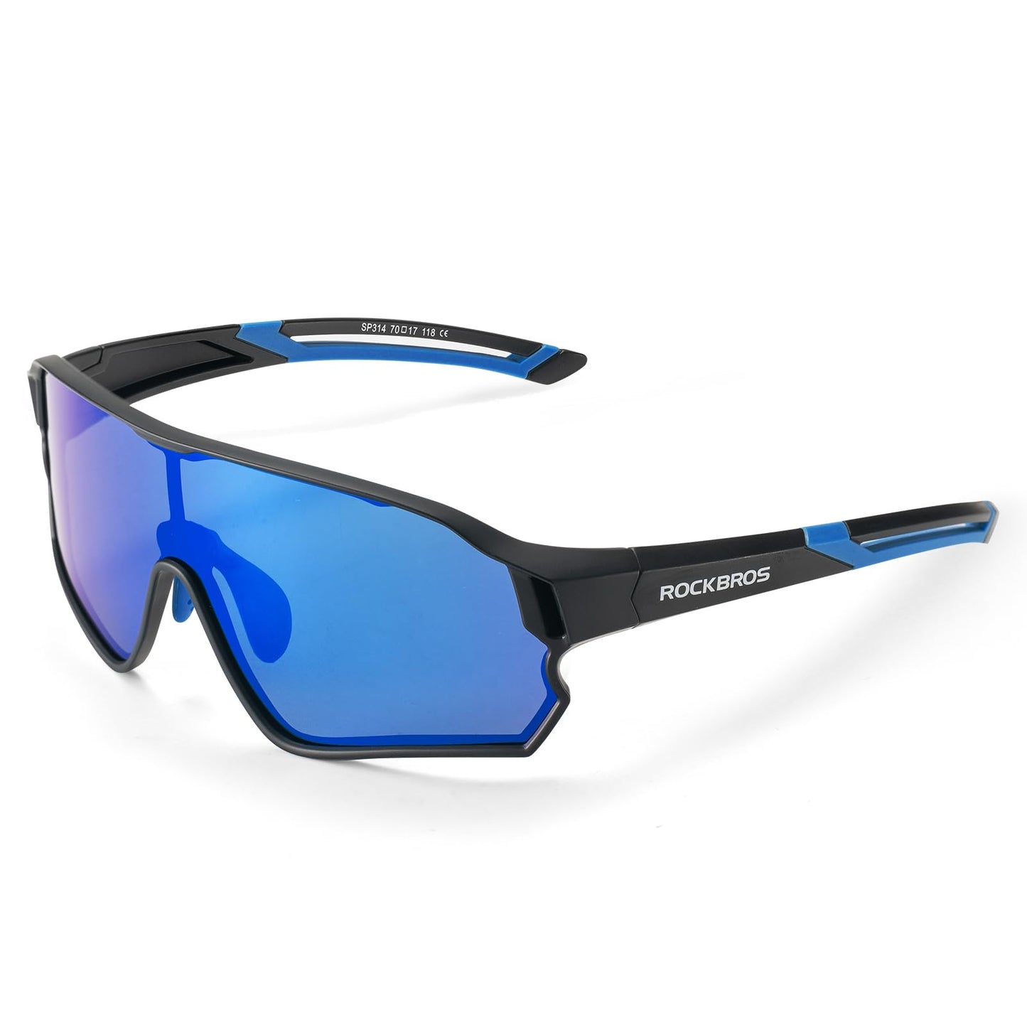 ROCKBROS Kids Polarized Sunglasses Cycling Glasses Sport Sunglasses UV400 Protection for Youth Boys Girls Age 8-14