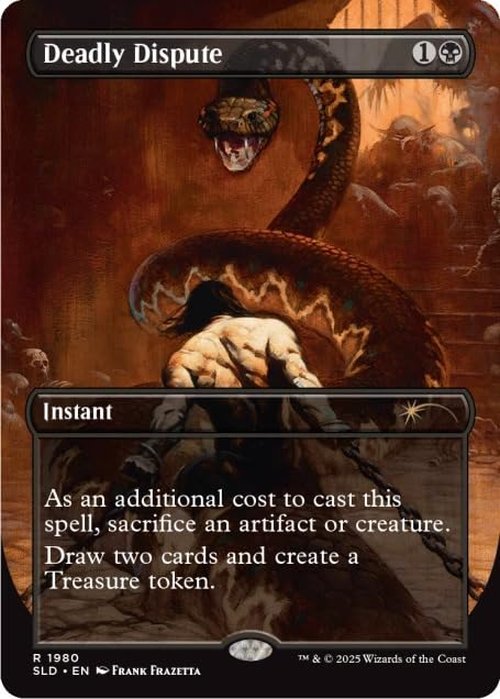 Magic the Gathering Secret Lair The Art of Frank Frazetta: The Second Exhibition (Foil)