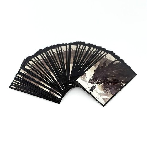 MTG Card Sleeves -100 PCS Trading Card Game, Size 2.6 x 3.6 inches, Suitable for All TCG Card Games Protective (Dragon)