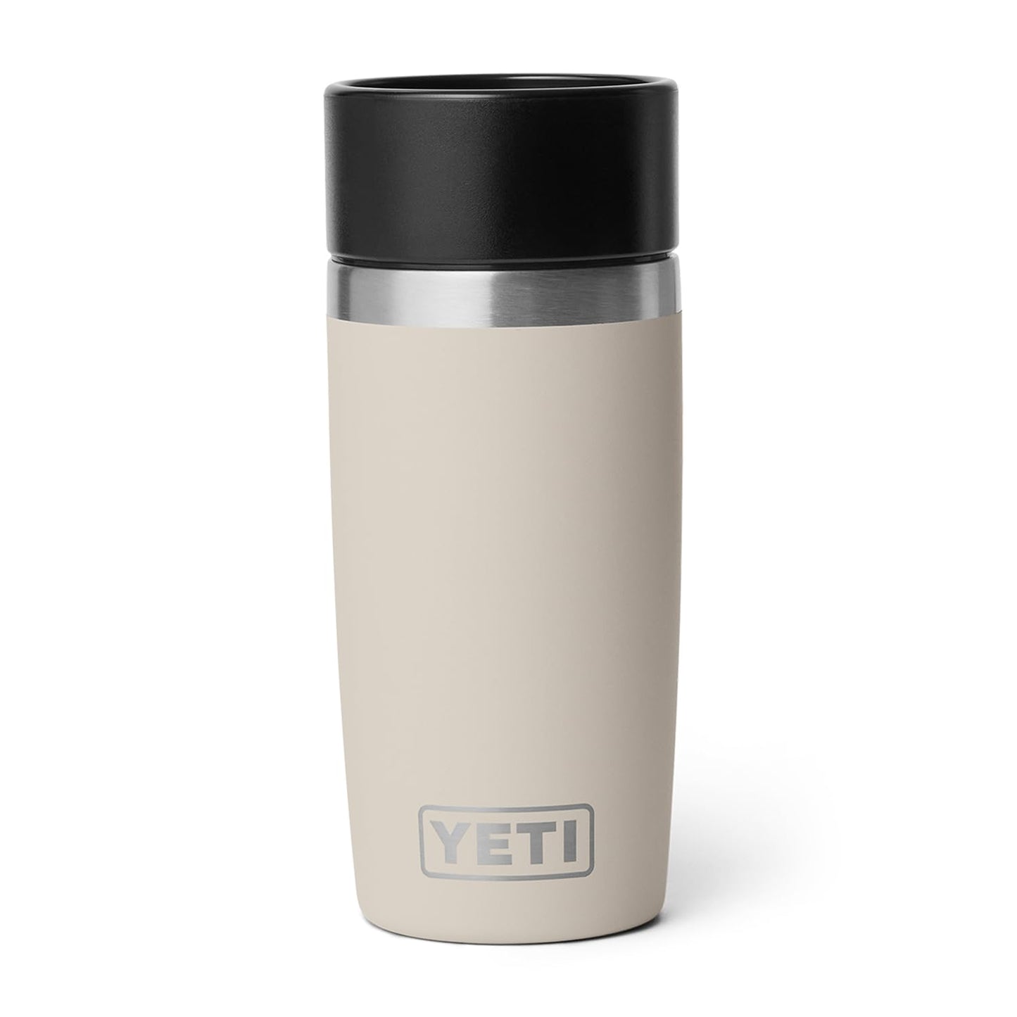 YETI Rambler 12 oz Travel Bottle, Stainless Steel, Vacuum Insulated with Leakproof Commuter Cap, Cape Taupe