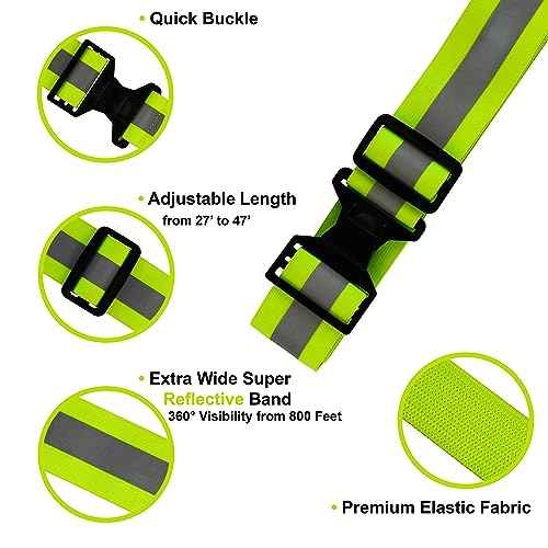 Reflective Belt for Running Army PT Belt Reflective Running Gear