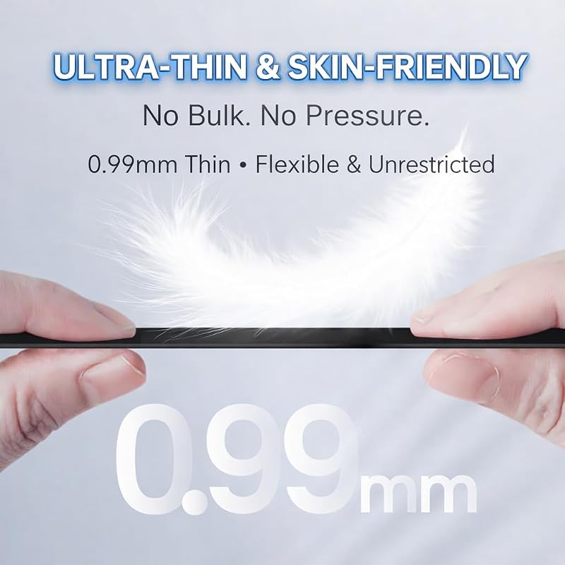 YaeloHarbex Wrist Wrap Support — Ultra-Thin Adjustable Wrist Brace Black for Training & Daily Use