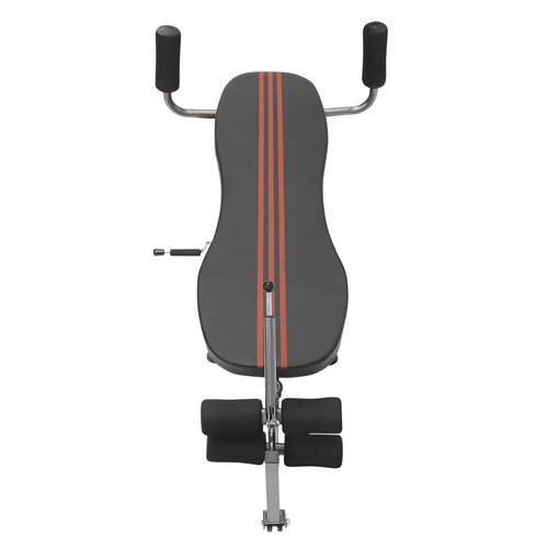 BIXIBIN Adjustable Back Stretch Decompression Bench, Inversion Traction Table, Back Stretcher Decompression, Relax Lower Back, Lumbar Pain Relief, Cervical Traction, 330.7 lbs Load Capacity