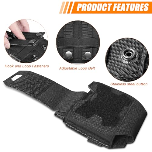 MOLLE Handcuff Pouch for Duty Belt Tactical Vest Security Law Enforcement