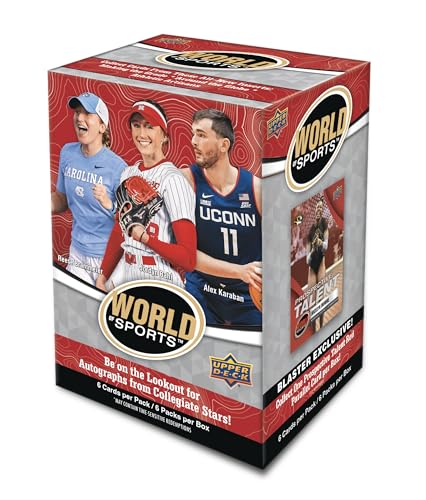 Upper Deck World of Sports Volume 1 Blaster Box 1.33425 Cubic Inches Collectible Card Game