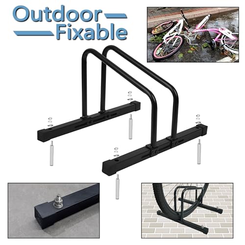 Adjustable Bicycle Floor Stand for 20-29 Inch MTB & Road Bikes Indoor Outdoor