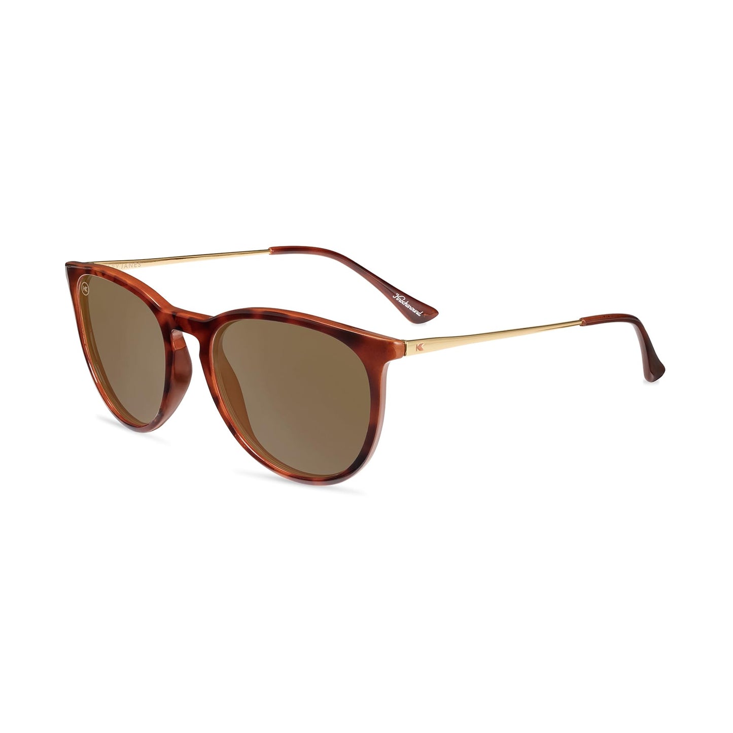 Knockaround Round Trendy Polarized Sunglasses for Women - UV Protection
