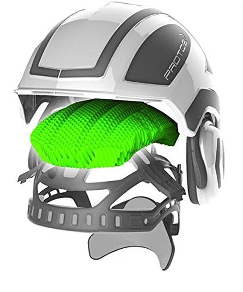 Pfanner Protos Integral Arborist Helmet - Red & Yellow