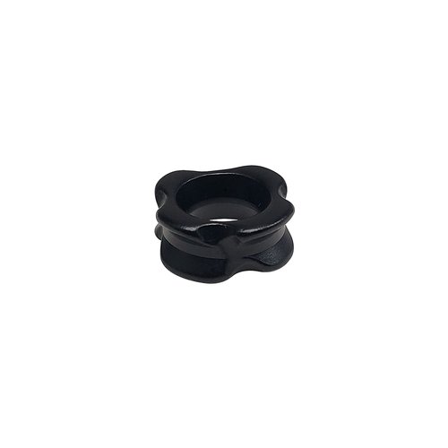 Southland Archery Supply SAS Aluminum Peep Sight for Archery Compound Bow - 2/Pack (Black, 1/4 in)
