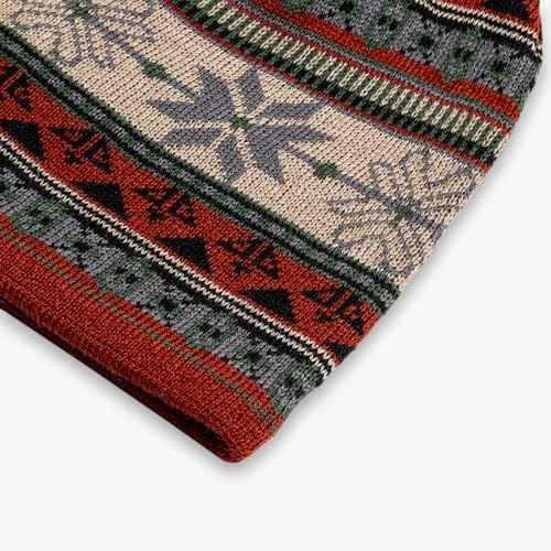 Turtle Fur Lars Merino Wool Nordic Winter Beanie Hat