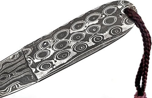 Handmade Damascus Steel Blank Blade 4" Hunting Skinner Full Tang Knife, Making Blade Damascus Fixed Blade, Best For Camping
