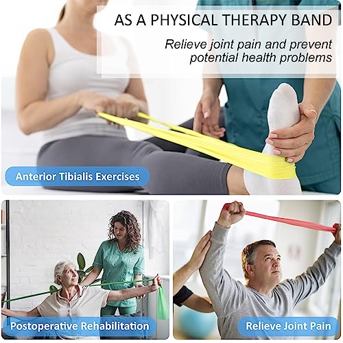 Green Medium Resistance Band Roll 8 Yards for Physical Therapy & Exercise
