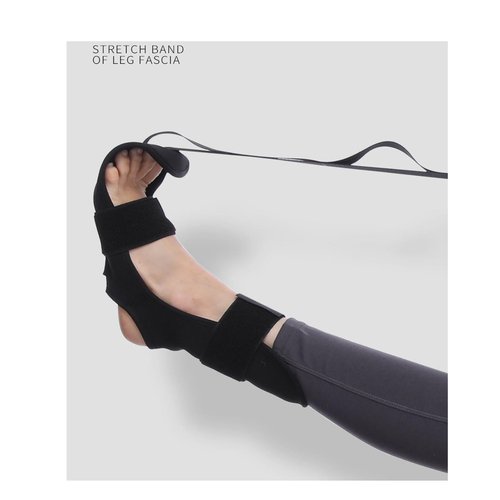 Izzila Stretching Strap With Loops And Detachable Foot, Fascia Stretcher Used For Physical Therapy, Yoga, Flex Strap, Exercise, Pain Relief, Recovery And Increasing Mobility (Blue)