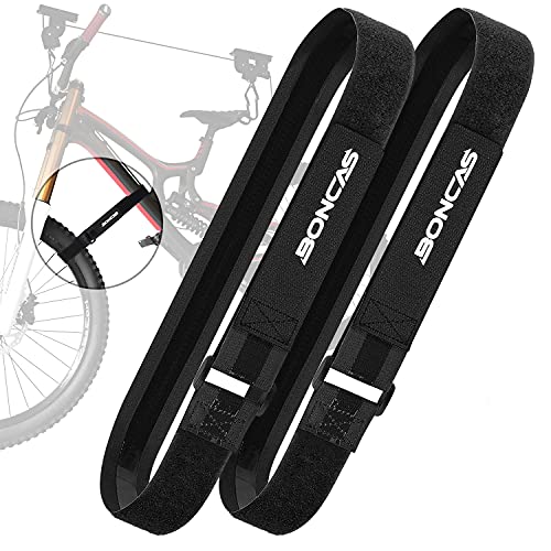 Bike Rack Straps Bicycle Wheel Stabilizer with Gel Grip for Transport