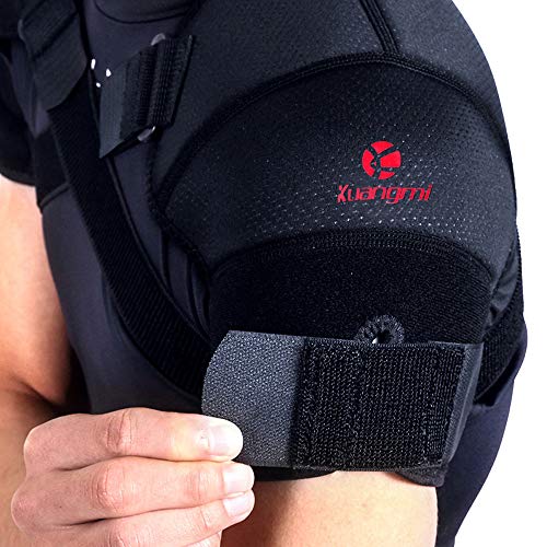 Kuangmi Medium Double Shoulder Support Brace Strap Wrap Neoprene Protector