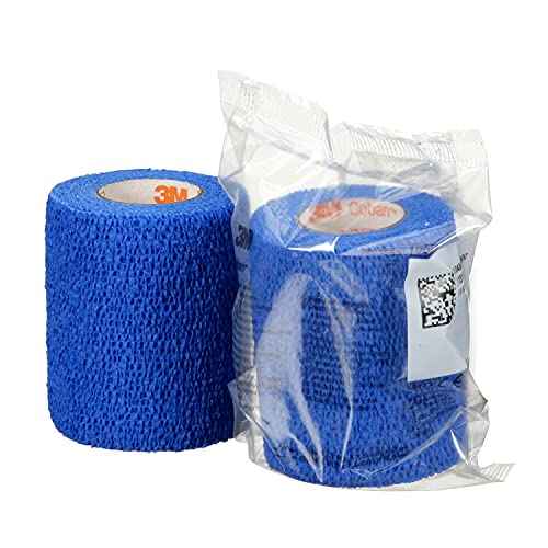 3M¢â Coban¢â Self-Adherent Wrap 1583B, 3 Inch x 5 Yards, 24 Bags/Case