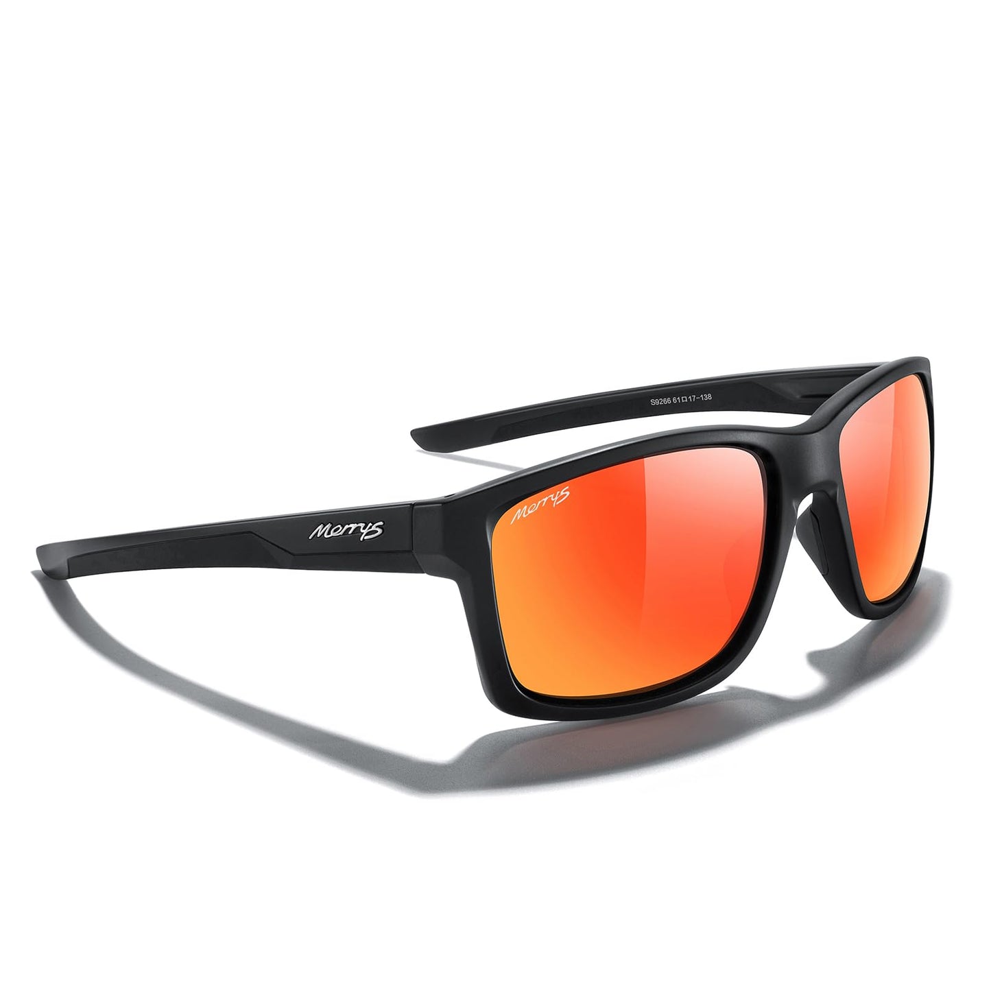 MERRY'S Sports Polarized Sunglasses For Men Women Cycling Running Driving Golf Fishing UV400 Protection S9266