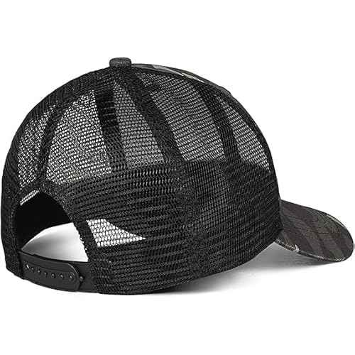 Halloween Hat, Baseball Cap for Men Women,Black Trucker Hats Adjustable