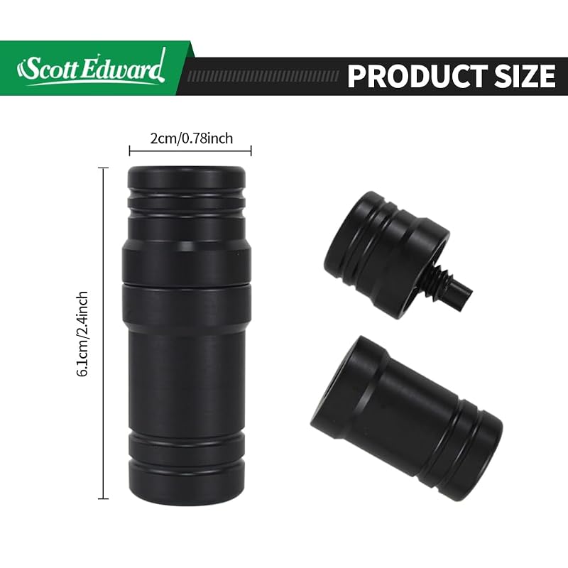 5/16" x14 Pool Cue Joint Protectors Set of 3 (Male + Female) - Mezz Style Variation Included