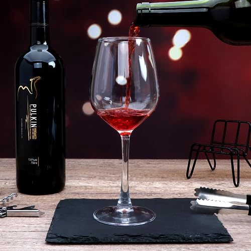 Cadamada 12oz Wine Glasses Set of 8 for Red and White Wine - Variation of 12oz-8pcs