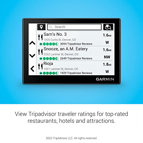 Garmin Drive¢â 53 GPS Navigator, High-Resolution Touchscreen, Simple On-Screen Menus and Easy-to-See Maps, Driver Alerts