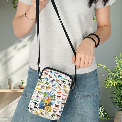 Reed Wings Fire Dragon Crossbody Bag - Darkstalker Legends Book Merch