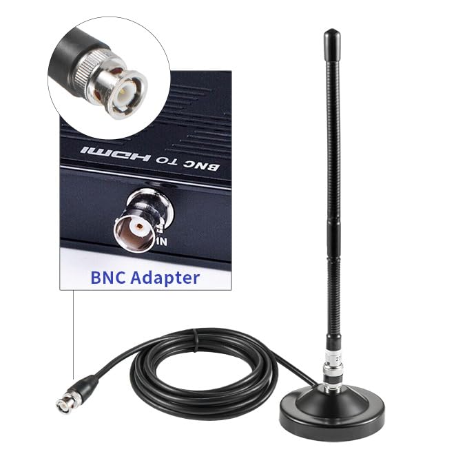 Magnetic Base Antenna for CB Radio 27MHz Long Range 9.9 Inch