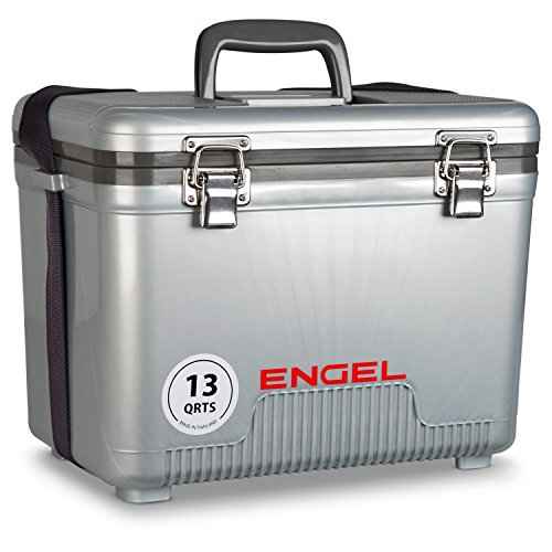 ENGEL 13qt Leak-Proof, Air Tight, Drybox Cooler and Small Hard Shell Lunchbox for Men and Women