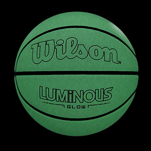 Wilson 29.5 Inch Glow Basketball - Size 7, Indoor/Outdoor Night Ball