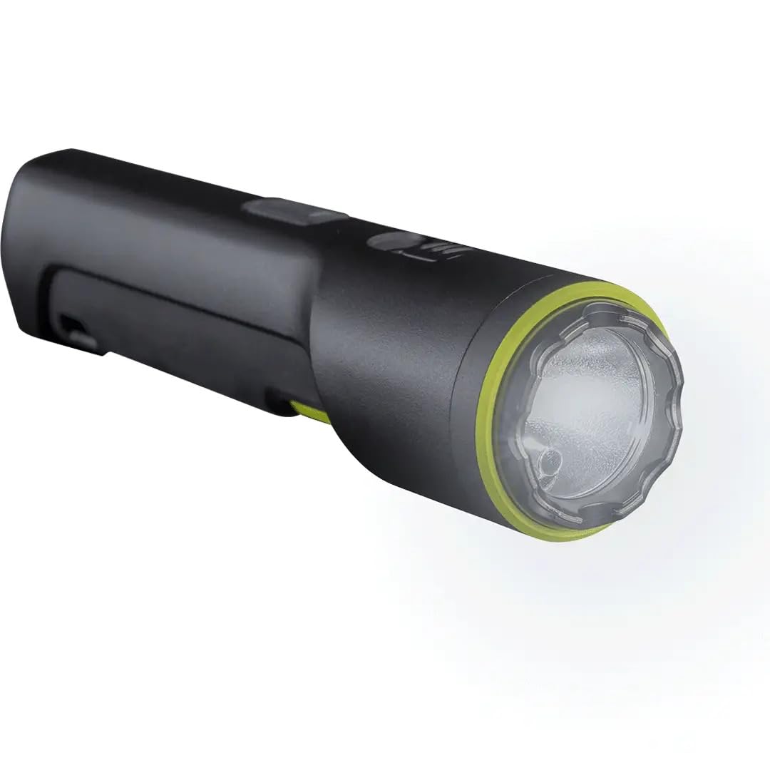 TASER StrikeLight 2 Rechargeable Self-Defense Flashlight with Painful 10 µC Stun Charge | Portable, Lightweight Protection for Running, Jogging, Pet Walking, Camping, Hiking, and Outdoors (Black)