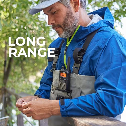 Midland T290VP4 High-Powered GMRS Two-Way Radios | Long-Range Communication with 36 Channels & 121 Privacy Codes | Durable, Water-Resistant Design for Outdoor Adventures