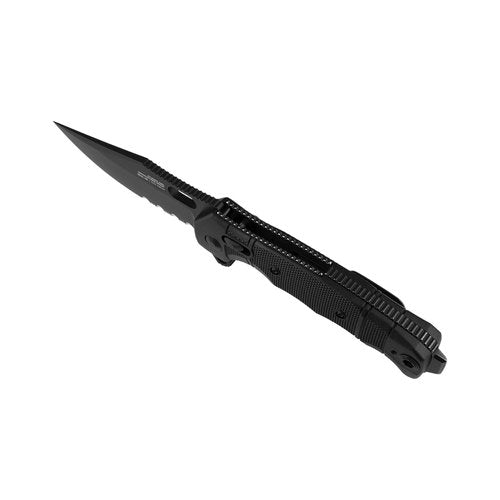 SOG Seal XR Partially Serrated Hard-Use Ambidextrous Pocket Tactical Folding Knife XR Lock CPM-S35VN Steel